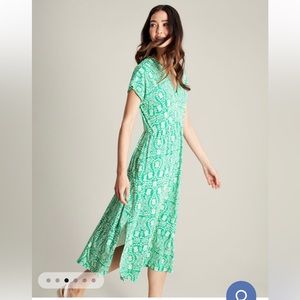 Joules Green MIDI Dress